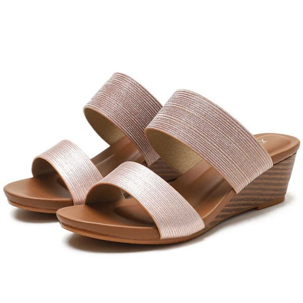 sandals summer platform wedge sandals women high heels slippers luxury designer sandals pu leather slides model shoes large size36-45 t22120, Black
sandals summer platform wedge sandals women high heels slippers luxury designer sandals pu leather slides model shoes large size36-45 t22120, Black