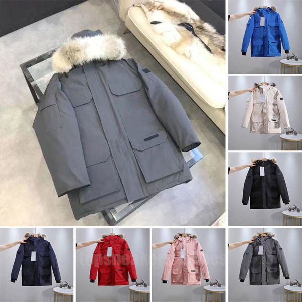 2023 mens womens down winter jacket cotton women's fashion outdoor style couple thickening warm custom designer clothing canadian, Black
2023 mens womens down winter jacket cotton women's fashion outdoor style couple thickening warm custom designer clothing canadian, Black