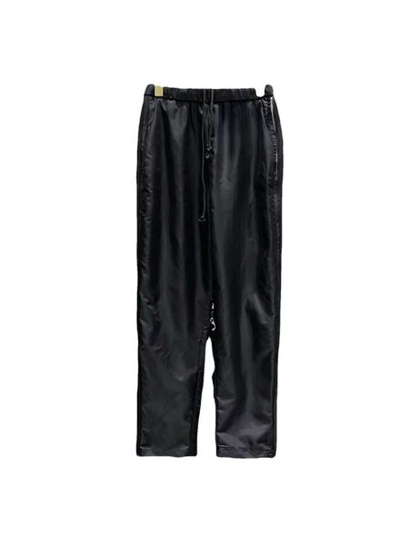 women's pants 22 early autumn new fashion classic triangle side zipper loose versatile casual pants, Black;white
women's pants 22 early autumn new fashion classic triangle side zipper loose versatile casual pants, Black;white