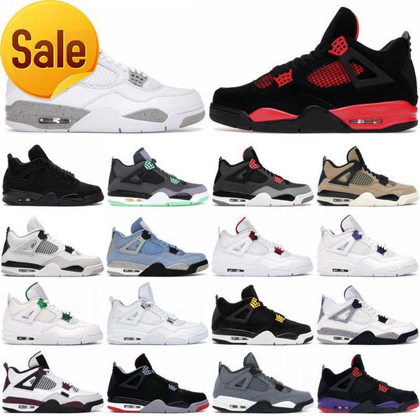 low jumpman 4 4s basketball shoes for mens womens black cat red thunder military black bred men trainers sports sneakers shoe size 36-47
low jumpman 4 4s basketball shoes for mens womens black cat red thunder military black bred men trainers sports sneakers shoe size 36-47