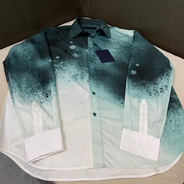 highquality brand mens shirts fashion exquisite mixed color printing design us size luxury designer single breasted shirt, White;black
highquality brand mens shirts fashion exquisite mixed color printing design us size luxury designer single breasted shirt, White;black