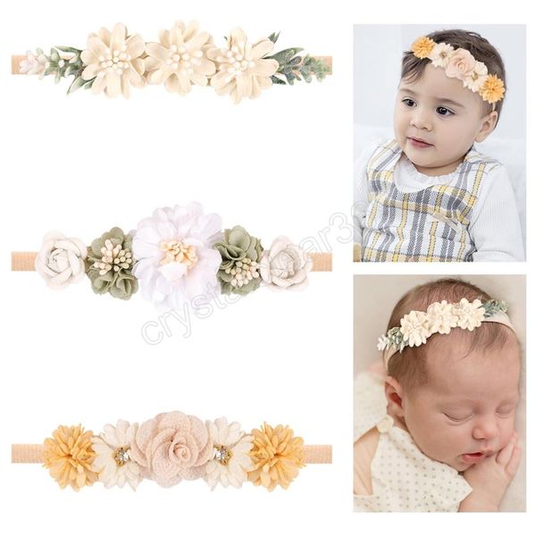 artificial flower headbands elastic nylon hair ties for baby girls floral hairbands infant pgraphy prop hair accessories, Slivery;white
artificial flower headbands elastic nylon hair ties for baby girls floral hairbands infant pgraphy prop hair accessories, Slivery;white