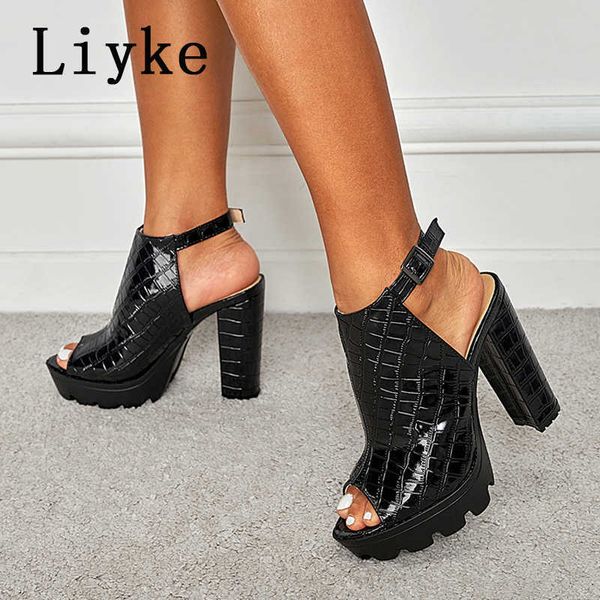 sandals liyke summer black platform sandals women gladiator square high heels fashion peep toe ankle buckle strap ladies shoes sandalias t22
sandals liyke summer black platform sandals women gladiator square high heels fashion peep toe ankle buckle strap ladies shoes sandalias t22
