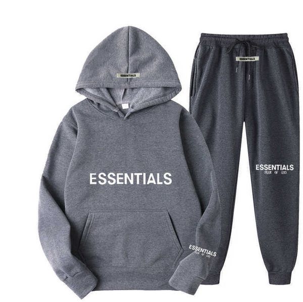men's luxury essentials tracksuits sweatshirt letter hoodies fashion men women sportswear 2 piece pants suit hooded sweater casual pul, Gray
men's luxury essentials tracksuits sweatshirt letter hoodies fashion men women sportswear 2 piece pants suit hooded sweater casual pul, Gray