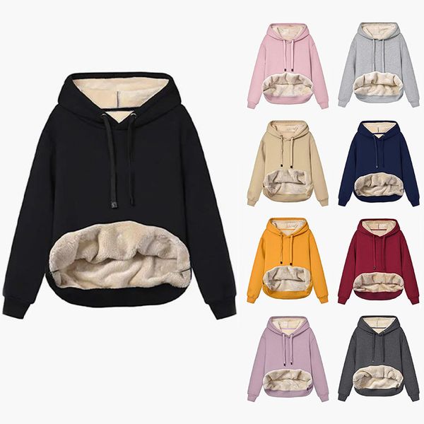women's winter hoodies sweatshirts pullover zipper cardigan sherpa fleece warm heavyweight plush sweatshirt, Black
women's winter hoodies sweatshirts pullover zipper cardigan sherpa fleece warm heavyweight plush sweatshirt, Black