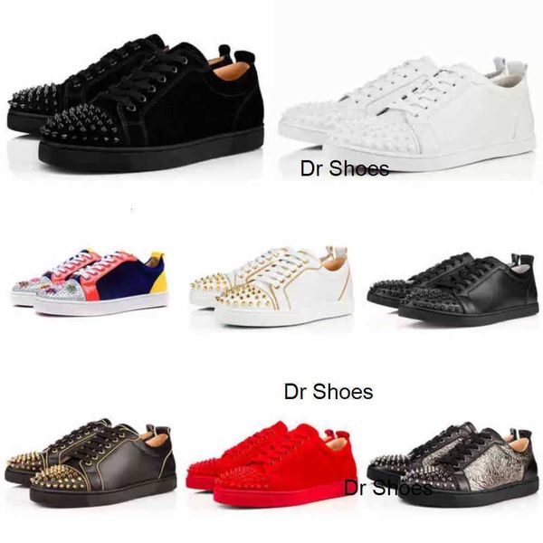 with box designer christians shoe s low cut spikes flats casual shoes men women sneakers suede silver diamond sports trainers wi, Black
with box designer christians shoe s low cut spikes flats casual shoes men women sneakers suede silver diamond sports trainers wi, Black