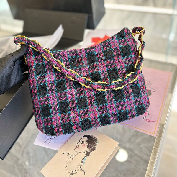 trend women tweed hobo classic shoulder bag armpit bag diamond lattice quilted high capacity luxury handbag vintage suitcases card holder pu
trend women tweed hobo classic shoulder bag armpit bag diamond lattice quilted high capacity luxury handbag vintage suitcases card holder pu
