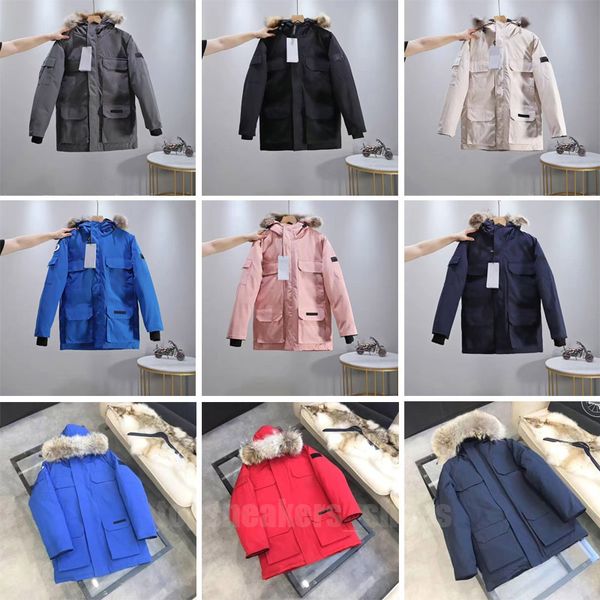 2023 mens womens jackets winter cotton women's parka coats fashion outdoor windbreakers couples thickened warm coats custom designer 20, Black
2023 mens womens jackets winter cotton women's parka coats fashion outdoor windbreakers couples thickened warm coats custom designer 20, Black
