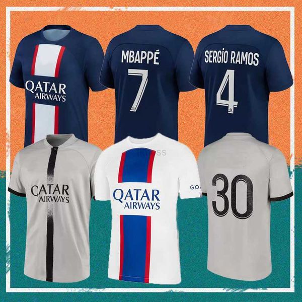 fans tees 22/23 psgs mbappe soccer jersey player #30 sergio ramos marquinhos verratti kimpembe maillots de football shirt icardi di maria d, Black
fans tees 22/23 psgs mbappe soccer jersey player #30 sergio ramos marquinhos verratti kimpembe maillots de football shirt icardi di maria d, Black