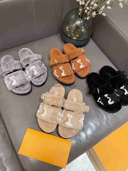 box with original sandal classic luxury designer warm fur ladies paseo premium plush slippers fashion ladies sh louiseity lvs viutonity wome, Black
box with original sandal classic luxury designer warm fur ladies paseo premium plush slippers fashion ladies sh louiseity lvs viutonity wome, Black