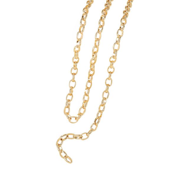 chains for women girls 5mm gold plated cable chain necklace replacement jewelry making supplies, Silver
chains for women girls 5mm gold plated cable chain necklace replacement jewelry making supplies, Silver
