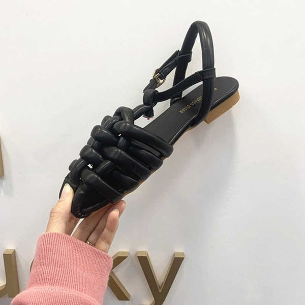 sandals women sandals fashion flat shoes 2022 spring new ladies comfort casual outside sandals women shoes weave female shoes t230103, Black
sandals women sandals fashion flat shoes 2022 spring new ladies comfort casual outside sandals women shoes weave female shoes t230103, Black