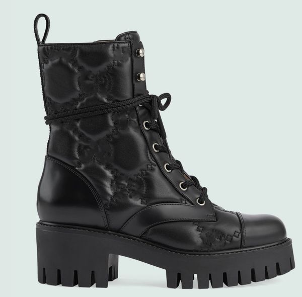 womens ankle boot matelasse lace-up boot double g hiking martin boots leather classic flat booties 22s, Black
womens ankle boot matelasse lace-up boot double g hiking martin boots leather classic flat booties 22s, Black