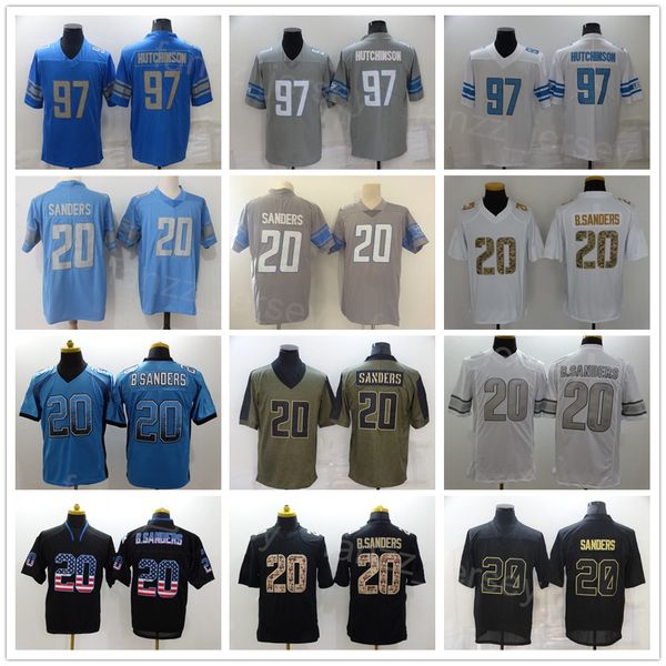 men football 20 barry sanders jersey 97 aidan hutchinson olive salute to service army green black blue white all stitched vapor color rush f, Black;red
men football 20 barry sanders jersey 97 aidan hutchinson olive salute to service army green black blue white all stitched vapor color rush f, Black;red