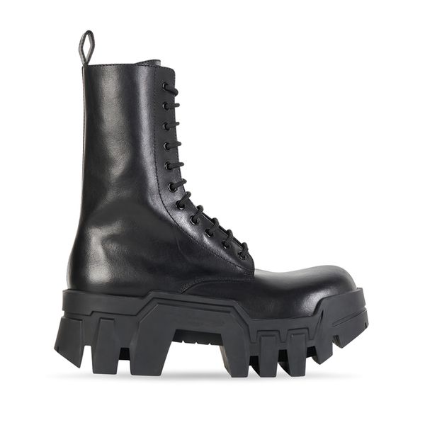 bulldozer black blended cattle leather mini boots 80 mm thick sole chunky design/round head/coarse toothed rubber outsole floating on the ou
bulldozer black blended cattle leather mini boots 80 mm thick sole chunky design/round head/coarse toothed rubber outsole floating on the ou