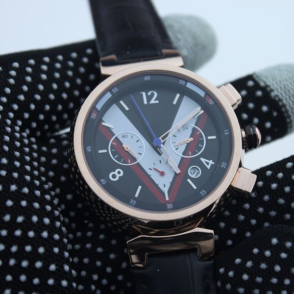 designer watch fashion men's chronograph belt casual calendar watches, Slivery;brown
designer watch fashion men's chronograph belt casual calendar watches, Slivery;brown
