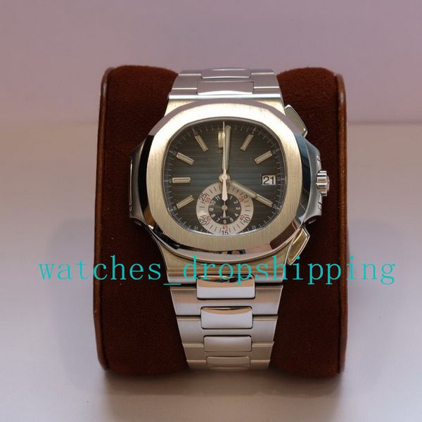 nf factory 40.5mm mens watch blue dial automatic mechanical movement ref.5980 watches 904l stainless steel band sapphire crystal glass wrist, Slivery;brown
nf factory 40.5mm mens watch blue dial automatic mechanical movement ref.5980 watches 904l stainless steel band sapphire crystal glass wrist, Slivery;brown