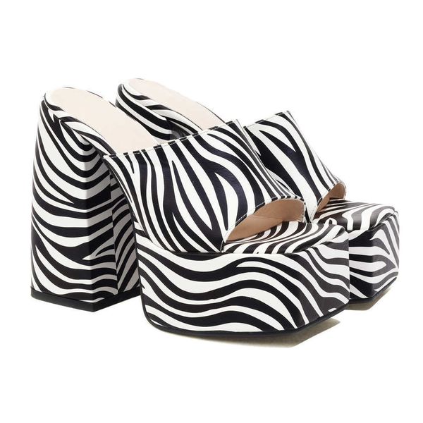 sandals gigifox zebra print 2022 fashion slip on mules chunky platform block high heels summer comfy walk heeld women's shoes sandals t, Black
sandals gigifox zebra print 2022 fashion slip on mules chunky platform block high heels summer comfy walk heeld women's shoes sandals t, Black