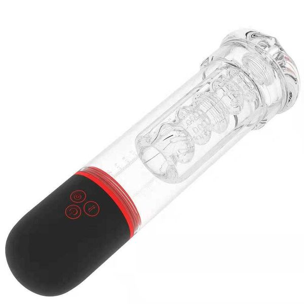 toy massager schander transparent electric full-automatic aircraft cup intelligent clamping and sucking exercise device men's masturbat
toy massager schander transparent electric full-automatic aircraft cup intelligent clamping and sucking exercise device men's masturbat