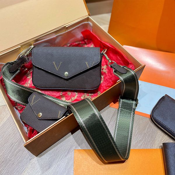 women's luxury designer single shoulder bags handbag three-in-one selling fashion crossover bag factory low price direct sales
women's luxury designer single shoulder bags handbag three-in-one selling fashion crossover bag factory low price direct sales
