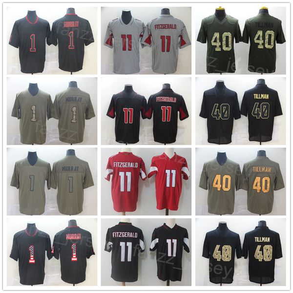 men football 11 larry fitzgerald jerseys 1 kyler murray 40 pat tillman team color black red white grey all stitching olive salute to service
men football 11 larry fitzgerald jerseys 1 kyler murray 40 pat tillman team color black red white grey all stitching olive salute to service
