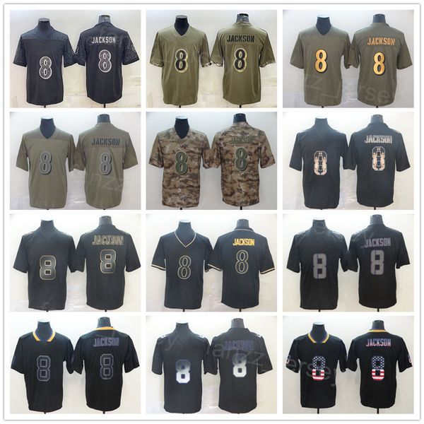 men 8 lamar jackson football jerseys goddess hyphenation shadow flag smoke drift turn back the clock olive salute to service color rush all, Black;red
men 8 lamar jackson football jerseys goddess hyphenation shadow flag smoke drift turn back the clock olive salute to service color rush all, Black;red