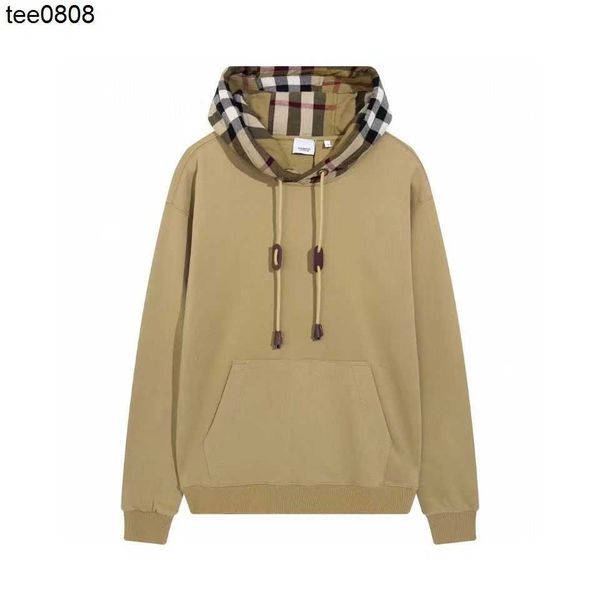 designer burbrerys 22 new european and american high-end autumn and winter fashion brand classic plaid hooded sweater with men's and wo, Black
designer burbrerys 22 new european and american high-end autumn and winter fashion brand classic plaid hooded sweater with men's and wo, Black