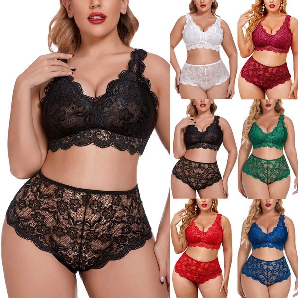 plus size bra brief 2 pieces sets lingerie fashion lace embroidery underwear sleepwear pajamas women's exotic set xxxxl, Red;black
plus size bra brief 2 pieces sets lingerie fashion lace embroidery underwear sleepwear pajamas women's exotic set xxxxl, Red;black