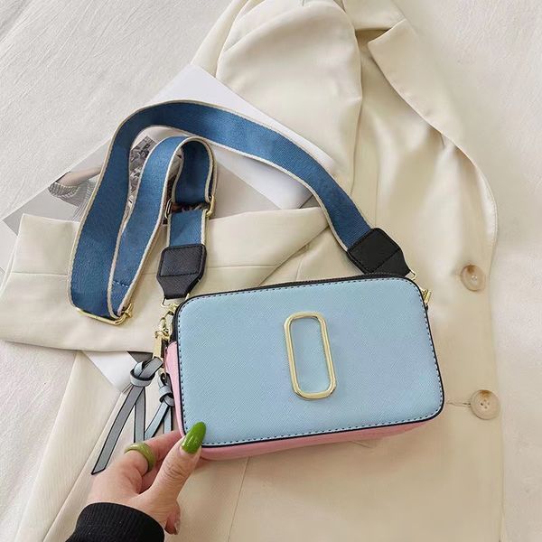 

designer multicolor camera bag jacobs handbags women wide shoulder straps marc shoulders bags wallet brand crossbody flap