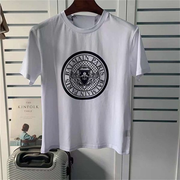 balmain mens fashion brand t shirt womens round neck print loose designer size s-xl, White;black
balmain mens fashion brand t shirt womens round neck print loose designer size s-xl, White;black