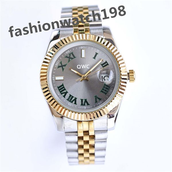 watches 2813 machine date 41mm stainless steel triangular pit bezel log watch gold dial super luminous and men's waterproof happy new y, Slivery;brown
watches 2813 machine date 41mm stainless steel triangular pit bezel log watch gold dial super luminous and men's waterproof happy new y, Slivery;brown