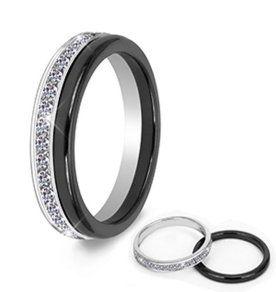 2pcsset classic black ceramic ring beautiful scratch proof healthy material jewelry for women with bling crystal fashion ring5847185, Slivery;golden
2pcsset classic black ceramic ring beautiful scratch proof healthy material jewelry for women with bling crystal fashion ring5847185, Slivery;golden