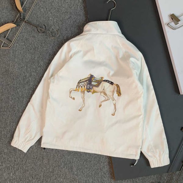 high version mens jacket designer jackets cardigan coat three-dimensional embroidery sportswear men women oversize windbreaker, Black;brown
high version mens jacket designer jackets cardigan coat three-dimensional embroidery sportswear men women oversize windbreaker, Black;brown