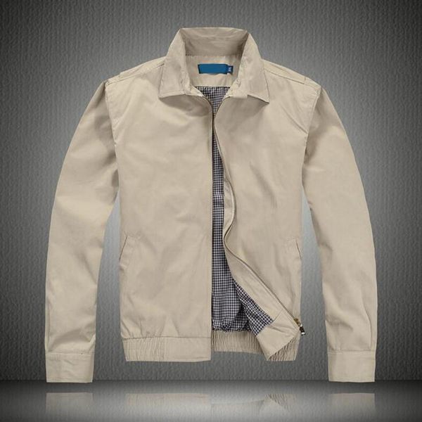 autumn men's jackets solid long sleeve men stand collar 3 colors cardigan zipper male coats276e, Black;brown
autumn men's jackets solid long sleeve men stand collar 3 colors cardigan zipper male coats276e, Black;brown