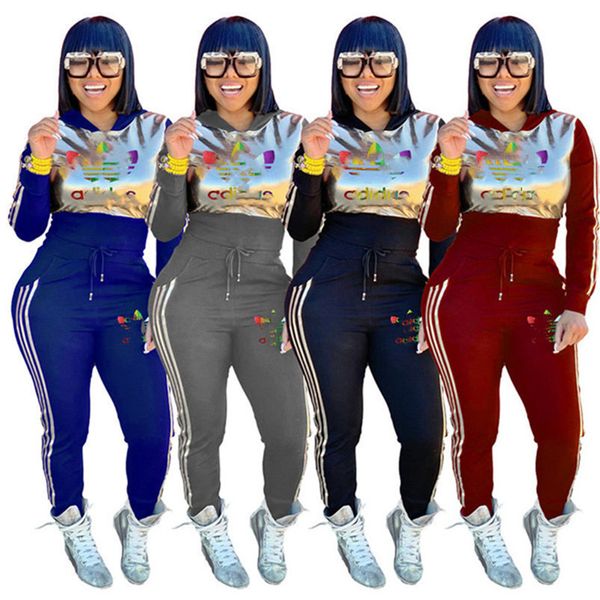 2023 brand women letter tracksuits winter spring casual 2 piece set pullover hoodies pants hooded long sleeve outfits dhl 4215, Gray
2023 brand women letter tracksuits winter spring casual 2 piece set pullover hoodies pants hooded long sleeve outfits dhl 4215, Gray