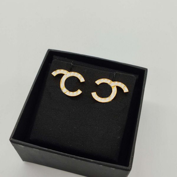 luxury quality charm stud earring with white color enanel color have box stamp in 18k gold plated ps7404a, Golden
luxury quality charm stud earring with white color enanel color have box stamp in 18k gold plated ps7404a, Golden