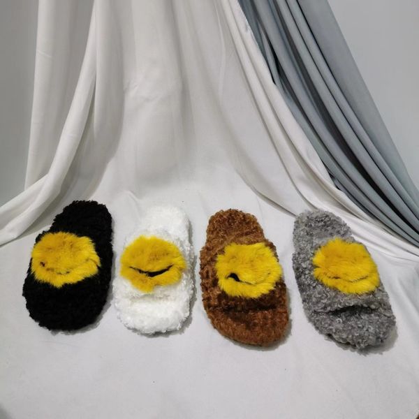 new fashion women's slippers deluxe designer sandals hairy flat sandals one word outdoor anti slip color contrast flowers herringbone i, Black
new fashion women's slippers deluxe designer sandals hairy flat sandals one word outdoor anti slip color contrast flowers herringbone i, Black