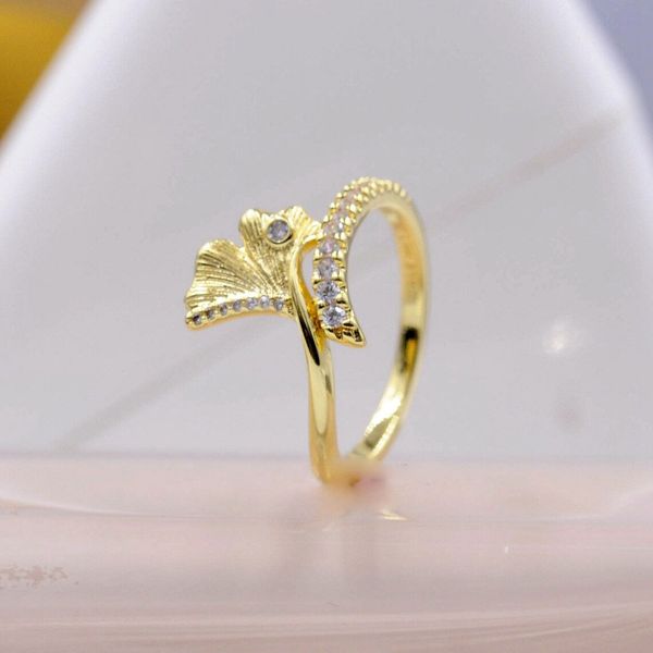 shine gold plated ginkgo leaf ring fit pandora jewelry engagement wedding lovers fashion ring for women, Silver
shine gold plated ginkgo leaf ring fit pandora jewelry engagement wedding lovers fashion ring for women, Silver
