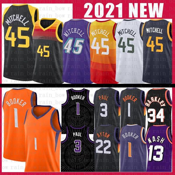 devin booker donovan mitchell basketball jerseys 1 45 chris paul rudy gobert shirts s-xxl steve nash charles barkley deandre ayton john stoc, Black;red
devin booker donovan mitchell basketball jerseys 1 45 chris paul rudy gobert shirts s-xxl steve nash charles barkley deandre ayton john stoc, Black;red