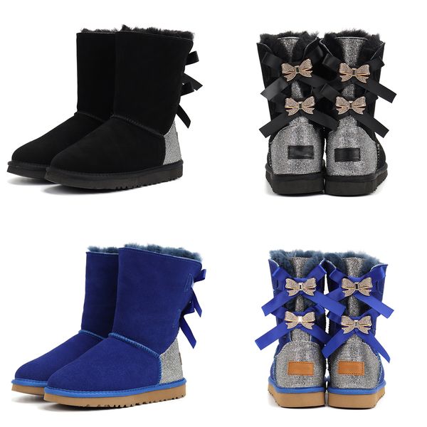 2023 women's bowknot snow boots designer boots black rhinestone chestnut classic ankle short slipper boot for girls and ladies
2023 women's bowknot snow boots designer boots black rhinestone chestnut classic ankle short slipper boot for girls and ladies