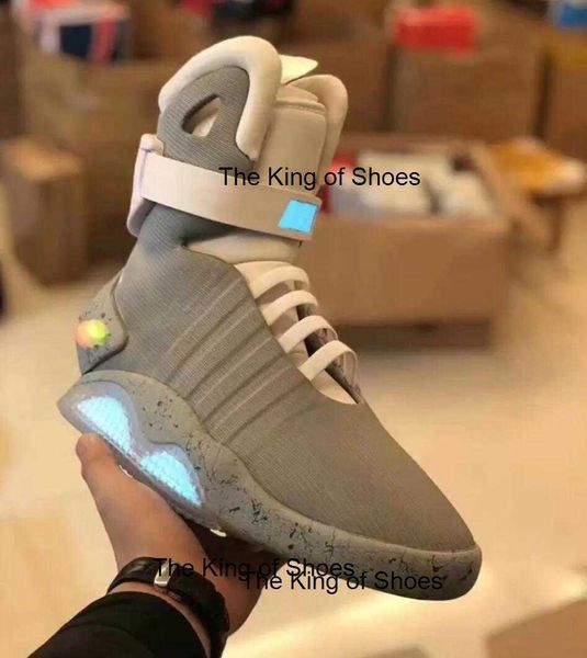 2023 new automatic laces air mag back to the future shoes marty mcfly led mens glow in the dark black red grey boots high-men sneakers with
2023 new automatic laces air mag back to the future shoes marty mcfly led mens glow in the dark black red grey boots high-men sneakers with