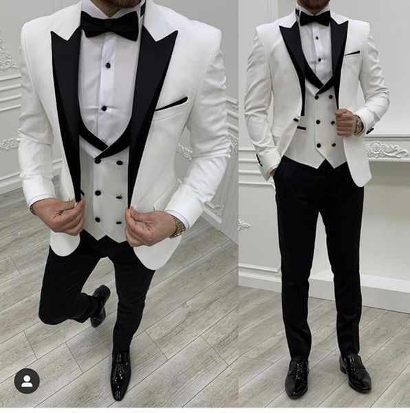 handsome one button groomsmen peak lapel groom tuxedos mens wedding dress man jacket blazer prom dinner suits jacket pants tie vest w1092, Black;gray
handsome one button groomsmen peak lapel groom tuxedos mens wedding dress man jacket blazer prom dinner suits jacket pants tie vest w1092, Black;gray