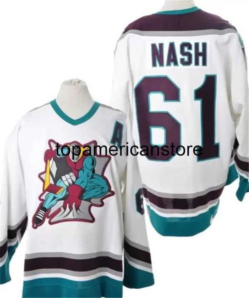 custom rare vintage 2000-02 ohl rick nash london hockey jersey embroidery white stitched or customize any number and name jerseys s-, Black
custom rare vintage 2000-02 ohl rick nash london hockey jersey embroidery white stitched or customize any number and name jerseys s-, Black