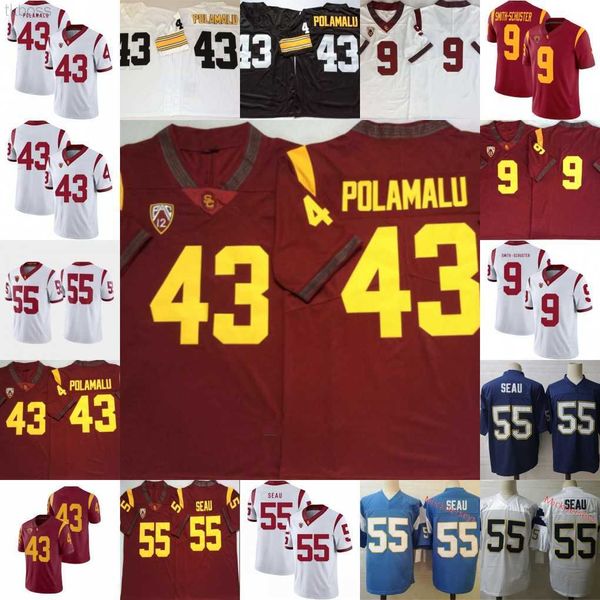 american college football wear football jersey mens junior seau usc trojans stitched #9 juju smith-schuster 43 troy polamalu, Black
american college football wear football jersey mens junior seau usc trojans stitched #9 juju smith-schuster 43 troy polamalu, Black