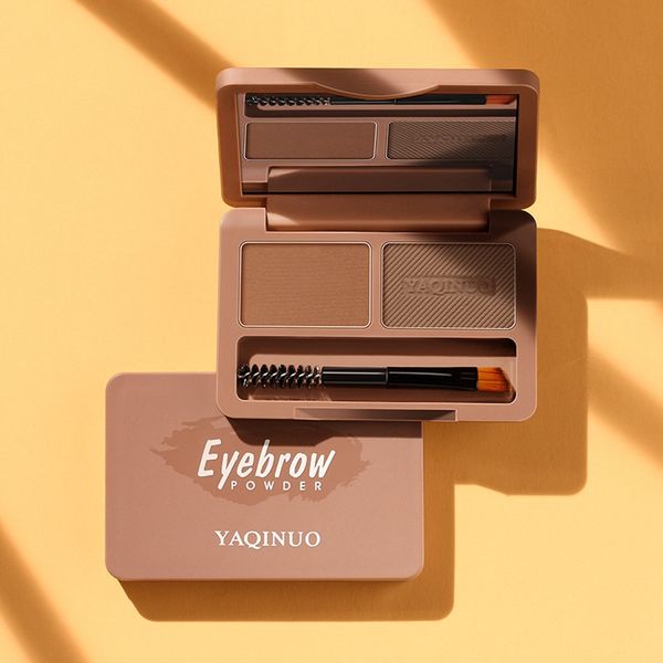 double color eyebrow powder eye brow enhancers brows shadow make up powder professional waterproof makeup palette
double color eyebrow powder eye brow enhancers brows shadow make up powder professional waterproof makeup palette