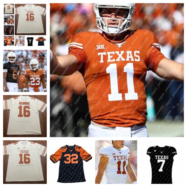 texas longhorns football jersey quinn ewers bijan robinson arch manning xavier worthy jaylan ford demarvion overshown barryn sorrell sam ehl, Black
texas longhorns football jersey quinn ewers bijan robinson arch manning xavier worthy jaylan ford demarvion overshown barryn sorrell sam ehl, Black