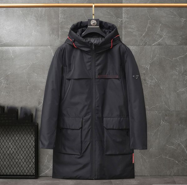 men's down & parkas xlong down jacket designer warm thick cotton padded hooded mens casual fashion fleece coats windbreaker overcoat, Black
men's down & parkas xlong down jacket designer warm thick cotton padded hooded mens casual fashion fleece coats windbreaker overcoat, Black