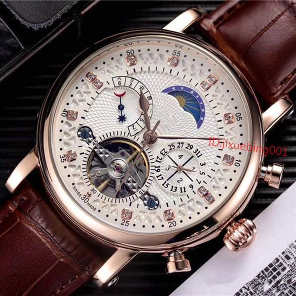 new promotion fashion men watches brown leather watch classic relogio masculino gold 2813 automatic mechanical hand-winding watch 292s, Slivery;brown
new promotion fashion men watches brown leather watch classic relogio masculino gold 2813 automatic mechanical hand-winding watch 292s, Slivery;brown