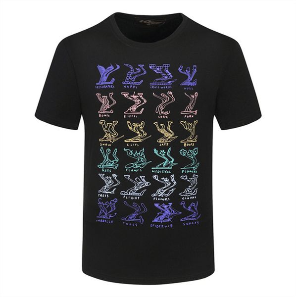 luxury mens designer t shirt black red letter printed shirts short sleeve fashion brand designer tees p229, White;black
luxury mens designer t shirt black red letter printed shirts short sleeve fashion brand designer tees p229, White;black