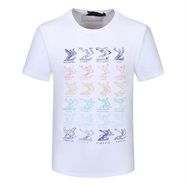 luxury mens designer t shirt black red letter printed shirts short sleeve fashion brand designer tees p230, White;black
luxury mens designer t shirt black red letter printed shirts short sleeve fashion brand designer tees p230, White;black